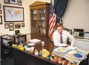  ?? Amanda Andrade- Rhoades / Special to The Chronicle 2019 ?? Rep. Eric Swalwell, DDublin, is not accused of any wrongdoing in his ties to a suspected Chinese spy.