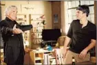  ?? Greg Gayne Fox ?? A SURPRISE VISIT from Nick’s (Jake Johnson, right) father (Dennis Farina) shakes things up on a new episode of “New Girl” at 9 p.m. on Fox.