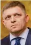  ?? AFP ?? Robert Fico (53) gab nun sein Amt ab