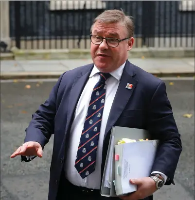  ??  ?? Mark Francois wrote a latter to Michel Barnier entitled ‘’A Missive from a Free Country’. Picture: Aaron Chown/pa.