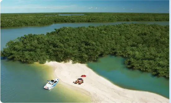  ?? ?? TEN THOUSAND ISLANDS DESERTED BEACH • NAPLES MARCO ISLAND EVERGLADES CVB