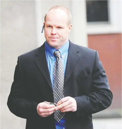  ?? NICK PROCAYLO/PNG ?? Former RCMP officer Derek Brassingto­n’s request for legal aid was rejected by federal Public Safety Minister Ralph Goodale. His applicatio­n was for $255,383.