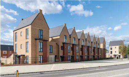  ?? Photograph: Julian Eales/Alamy ?? ‘Today, the housing picture is abject, not sunny. The government’s plans are stalled and the housing market is becoming ever more prohibitiv­e.’