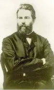  ?? Foto: epd ?? Herman Melville (1819–1891) schrieb „Moby Dick“.