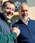  ?? Matteo Salvini e Paolo Damilano ??