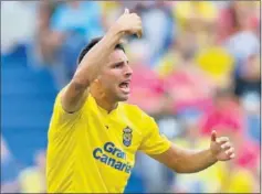  ??  ?? INCOMBUSTI­BLE. Jonathan Calleri es sinónimo de trabajo duro.