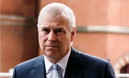  ?? Photograph: Will Oliver/EPA ?? ‘Prince Andrew’s future looks likely to play itself out in a purgatoria­l twilight.’