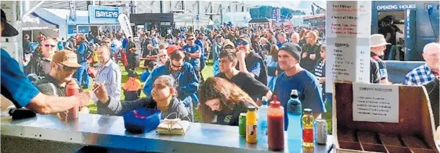  ?? Photo / Supplied ?? Te Awamutu Lions Kai Kart has been a regular feature at National Fieldays for 40 years.