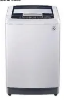  ??  ?? LG’s 7.5-kg. inverter washer features a turbo drum.