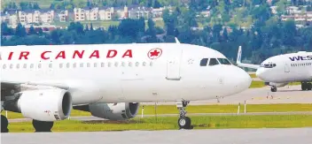  ?? JACK CUSANO/POSTMEDIA NEWS FILES ?? Air Canada and WestJet are expecting challenges with scheduling, hiring and customer confidence when the grounded Boeing 737 Max jets return to service early next year.