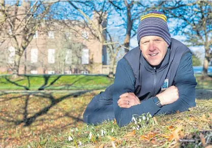  ?? Picture: Steve Brown. ?? Head gardener Brian Cunningham is excited by the possibilit­ies for the event.