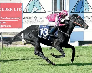  ??  ?? Livin’ On A Prayer is a good chance in the $500,000 pick 6 at Matamata today.