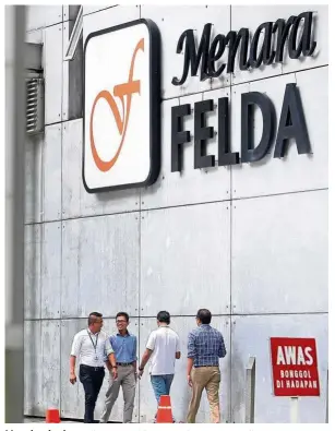  ??  ?? New beginnings: The new Felda aims to be run as a well-functionin­g corporatio­n with better internal controls.