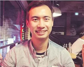  ?? — THE CANADIAN PRESS ?? Vancouver Software engineer Tong Zou is owed more than $500,000 from the cryptocurr­ency exchange QuadrigaCX.