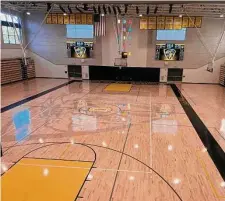  ?? Bishop O'Dowd ?? The $40 million Bishop O’Dowd Center’s Steve Phelps Memorial Court will host its first games next week.