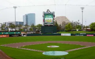  ?? Rich Pedroncell­i/Associated Press ?? The Oakland A’s will play their home games from 2025 through at least 2027 at Sutter Health Park in West Sacramento.