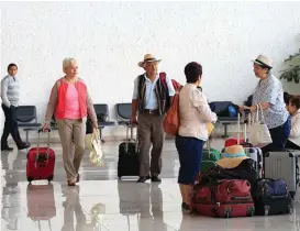  ?? ANDRÉS LOBATO ?? El aeropuerto reporta el 20% de los traslados de ASA.