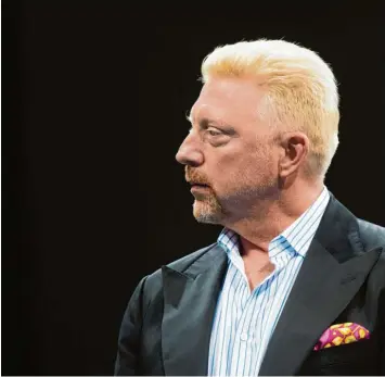  ??  ?? Boris Becker, der Unverstand­ene. Der dreifache Wimbledons­ieger fühlt sich an den Pranger gestellt. Nun keilt er zurück – auch in Richtung seines Heimatland­es.