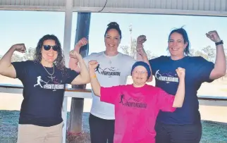  ?? Picture: File ?? CELEBRATIO­N: Family, friends and Olympic legends rallied to celebrate Addie Clay being cancer-free at the Tara Showground­s on Saturday, August 1.