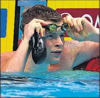  ??  ?? HUNGARY FOR MORE: Peaty delighted the fans