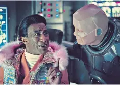  ??  ?? Alien banter: Danny John-jules and Robert Llewellyn returned in Red Dwarf