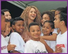  ??  ?? Shakira presentó el pasado fin de semana, su concierto “El Dorado World Tour”