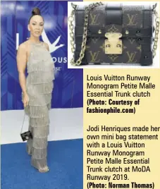Louis Vuitton Runway Miniature Essential Trunk Bag