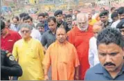  ?? HT FILE PHOTO ?? Chief minister Yogi Adityanath during his last visit to Ayodhya on May 31.