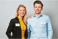  ?? Fotos: easylife ?? Kerstin Hammerschm­idt und Christian Hartmann sind die Ansprechpa­rt ner in Memmingen und Kempten.