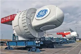  ??  ?? Die Windtochte­r des US-Unternehme­ns General Electric (GE; im Bild eine Turbine) will nun auch in Österreich verstärkt Flagge zeigen.