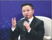  ?? ZOU HONG / CHINA DAILY ?? Sheng Yongjun, Party secretary of Tongxiang, Zhejiang province.