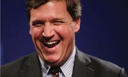  ?? Photograph: Chip Somodevill­a/Getty Images ?? Fox News host Tucker Carlson, seen in Washington in 2019.