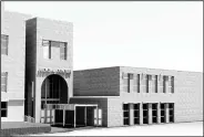  ??  ?? A drawing shows the proposed design of the Division VII courtroom addition at the Benton County Courthouse. (Courtesy Photo)