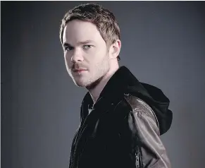  ?? — BELL MEDIA ?? Canadian actor Shawn Ashmore said he was drawn to the Hollow in the Land script by the strong female perspectiv­e.