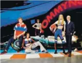  ?? |CORTESÍA ?? Tommy Hilfiger se fue por los elementos de la Fórmula 1 para usarlos en la pasarela.