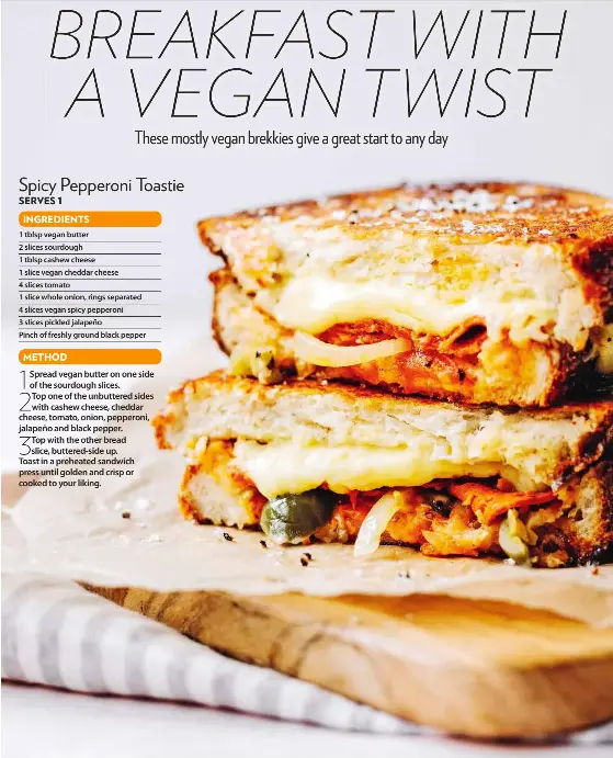 Spicy Pepperoni Toastie PressReader