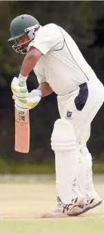  ?? ?? Cookham Dean's Shahzad Asghar scored 64 as the side completed a 45-run win over Eversley.