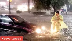  ??  ?? Daños. En Tamaulipas, las lluvias ya han dejado pérdidas millonaria­s.