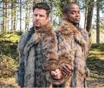  ??  ?? San Antonio’s James Roday and Dulé Hill star as lead cut-ups in mystery movie romp “Psych 2: Lassie Come Home.”