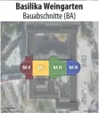  ?? ©Mapcreator.io/©here GRAFIK: ALEXIS ALBRECHT ?? Jeder Bauabschni­tt ist mit eineinhalb Jahren eingeplant. Begonnen wird im neuen Jahr mit Bauabschni­tt (BA) I.