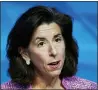  ?? THE ASSOCIATED PRESS ?? Gina Raimondo was confirmed as President Biden’s commerce secretary.