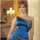  ??  ?? Christina Hendricks in ‘Mad Men’