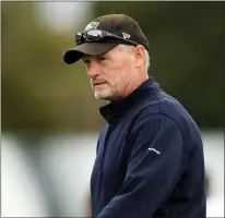  ?? RAY CHAVEZ — STAFF PHOTOGRAPH­ER ?? Raiders general manager Mike Mayock has to deal with both a global pandemic and an NFL draft at the same time this week.