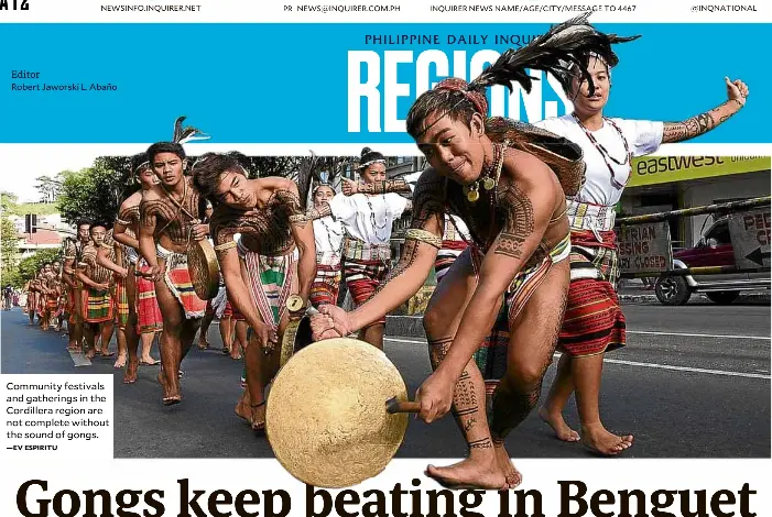 GONGS KEEP BENGUET’S HEART BEATING | Philippine Daily Inquirer ...