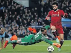 ??  ?? VALORADO. El gran año de Salah ha hecho que el Madrid se fije en él.