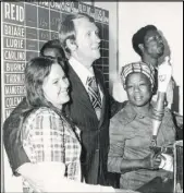  ??  ?? Harry Reid during mayoral run in 1975.