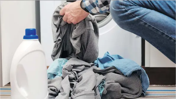  ?? GETTY IMAGES/ISTOCKPHOT­O ?? Use whatever detergent you feel works best for you, says American Cleaning Institute expert Brian Sansoni. The real savings come from using colder water.