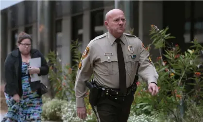  ??  ?? Sergeant Keith Wildhaber. Jurors in St Louis county court also heard that a police captain had called Wildhaber ‘fruity’. Photograph: Cristina M Fletes/AP