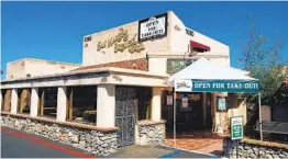  ?? COURTESY PHOTO ?? San Marcos Brewery & Grill announced its closure on Nov. 19. Owners blamed the pandemic and purple-tier restrictio­ns for the restaurant/bar’s demise.