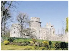  ??  ?? Le château de la Hunaudaye, à Plédéliac.